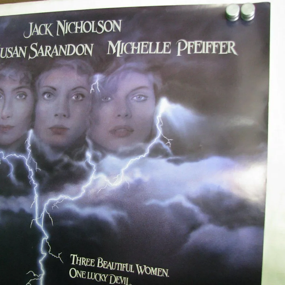 Vintage The Witches of Eastwick Movie Poster